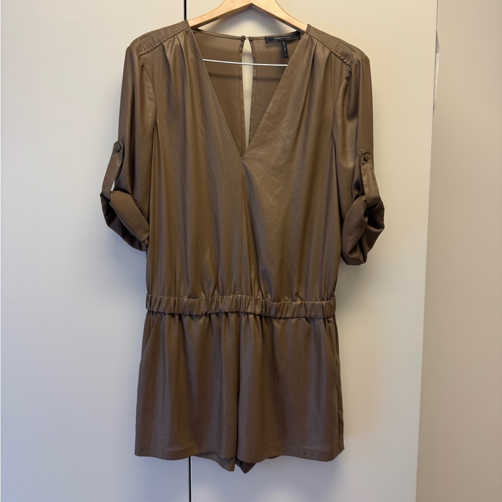 Chic Brown Romper